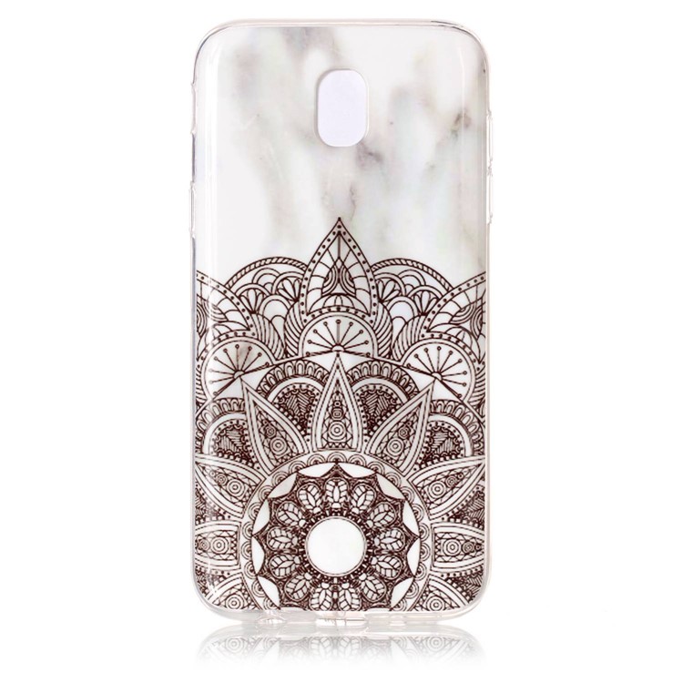 Мраморная модель imd tpu jelly shell для samsung galaxy j5 pro (2017) / j5 (2017) eu версия - лотос