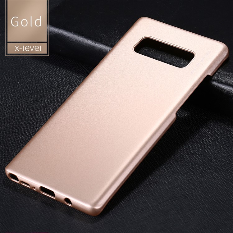 

X-LEVEL Knight Series Matte PC Hard Shell for Samsung Galaxy Note 8 SM-N950 - Gold