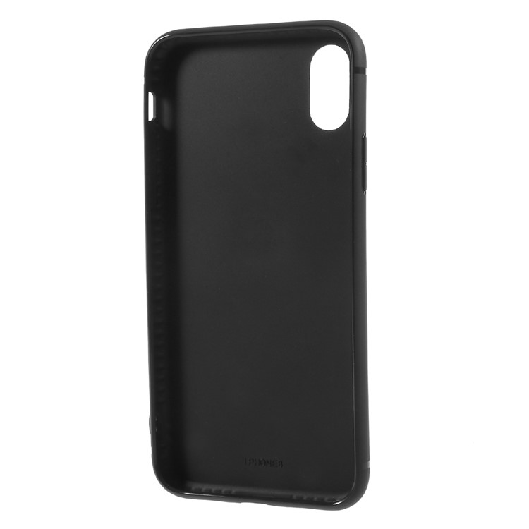 EDIVIA 360 Degree Rotating Magnetic Finger Ring Kickstand TPU Phone Case for iPhone X 5.8 inch - Black-9
