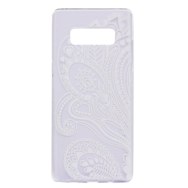 

Ultra Thin Pattern Printing TPU Phone Shell for Samsung Galaxy Note 8 SM-N950 - Beautiful Flower