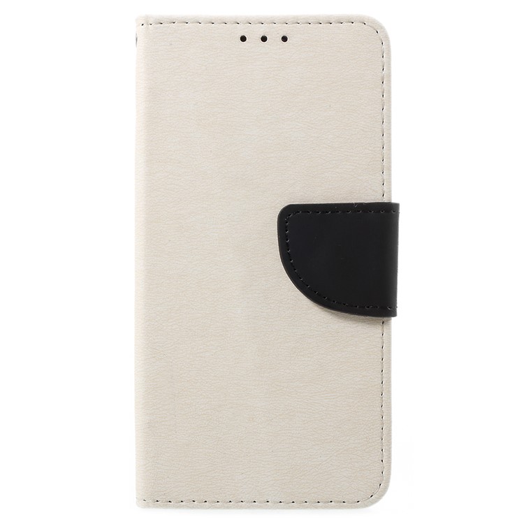 

Cross Texture Leather Card Holder Case for Samsung Galaxy J7 Pro (2017) / J7 (2017) EU Version - White