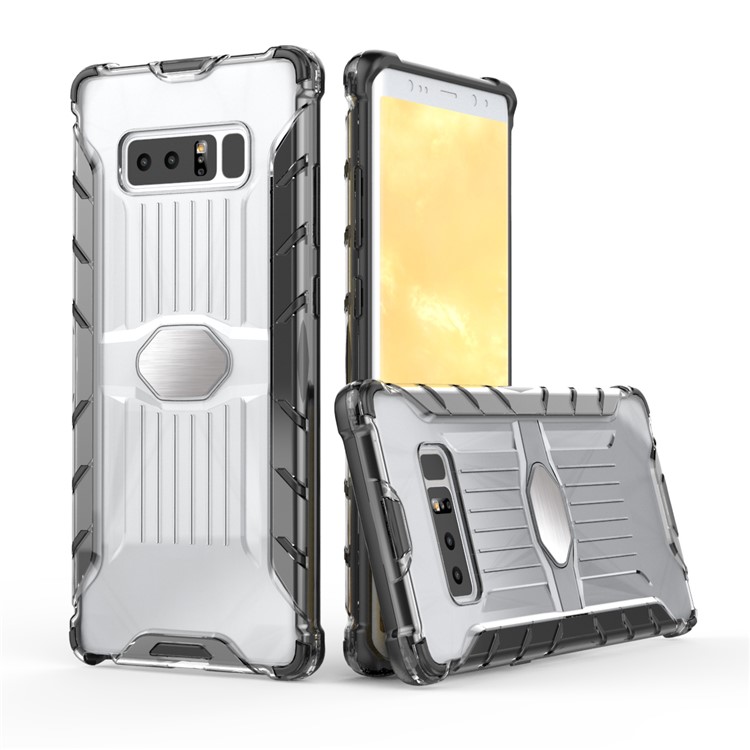 Drop-proof Armor TPU PC Hybrid Phone Cover for Samsung Galaxy Note 8 SM-N950 - Black-1