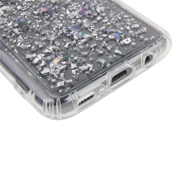 IMD Glitter Sequins Anti-Gravity TPU Phone Case for Samsung Galaxy S8 G950 - Silver-4