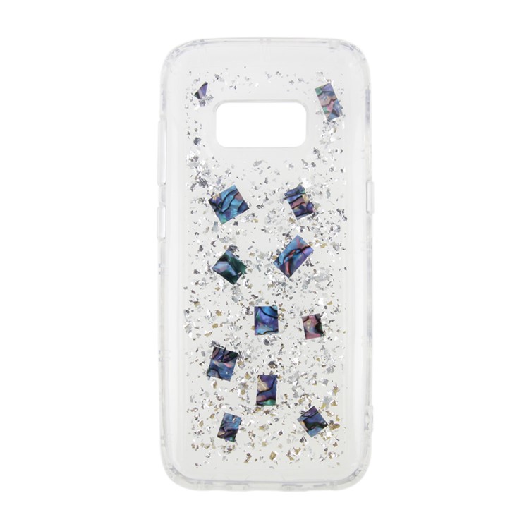 IMD Glitter Sequins Anti-Gravity TPU Phone Case for Samsung Galaxy S8 G950 - Silver-7