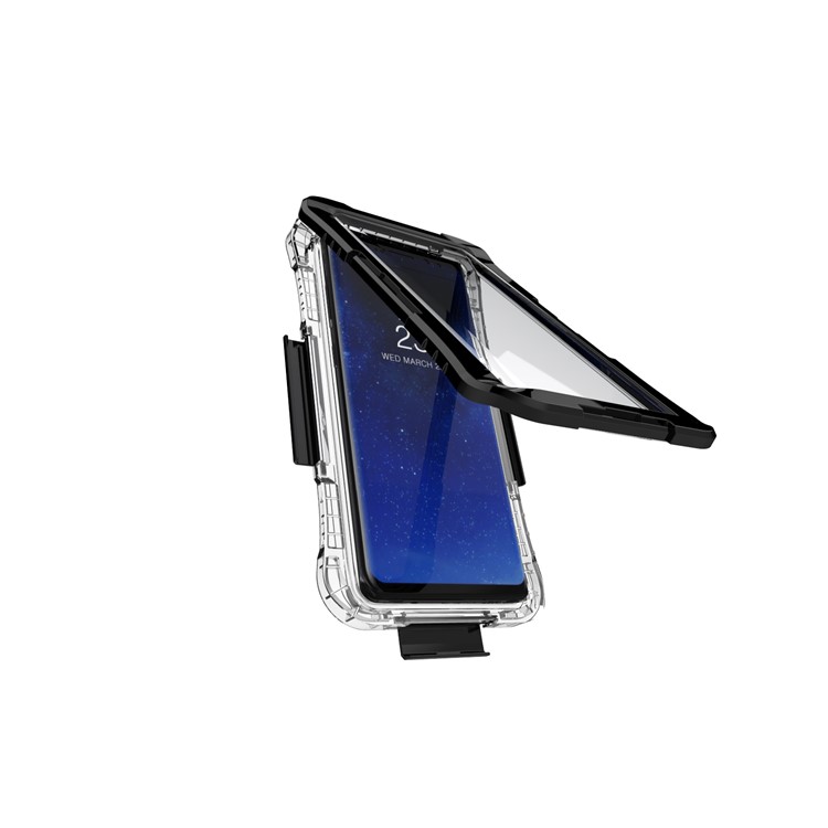 IP68 A Prueba 6M Caso De Suciedad / Polvo / Nieve Bajo El Agua Caja Impermeable Para La Nota 8 SM-N950 - Negro-4