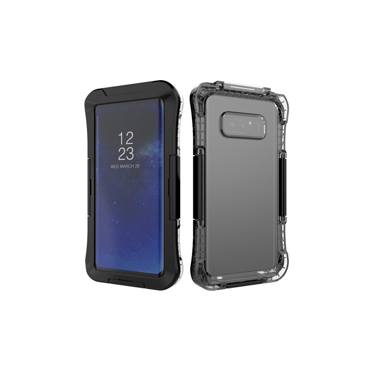 IP68 A Prueba 6M Caso De Suciedad / Polvo / Nieve Bajo El Agua Caja Impermeable Para La Nota 8 SM-N950 - Negro-6