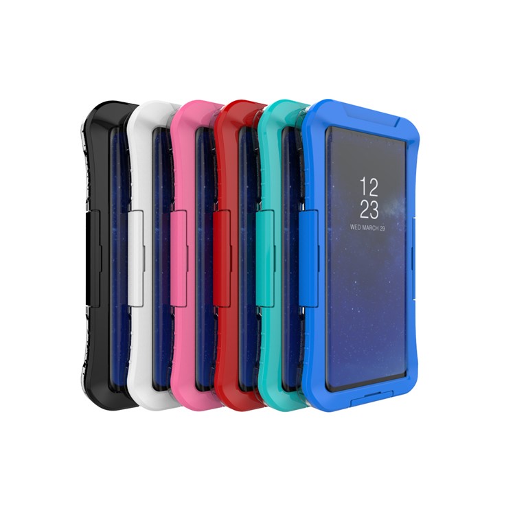 IP68 A Prueba 6M Caso De Suciedad / Polvo / Nieve Bajo El Agua Caja Impermeable Para La Nota 8 SM-N950 - Negro-8