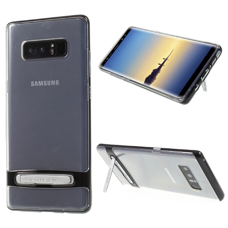 

MERCURY GOOSPERY PC TPU Hybrid Kickstand Case for Samsung Galaxy Note 8 N950 - Black