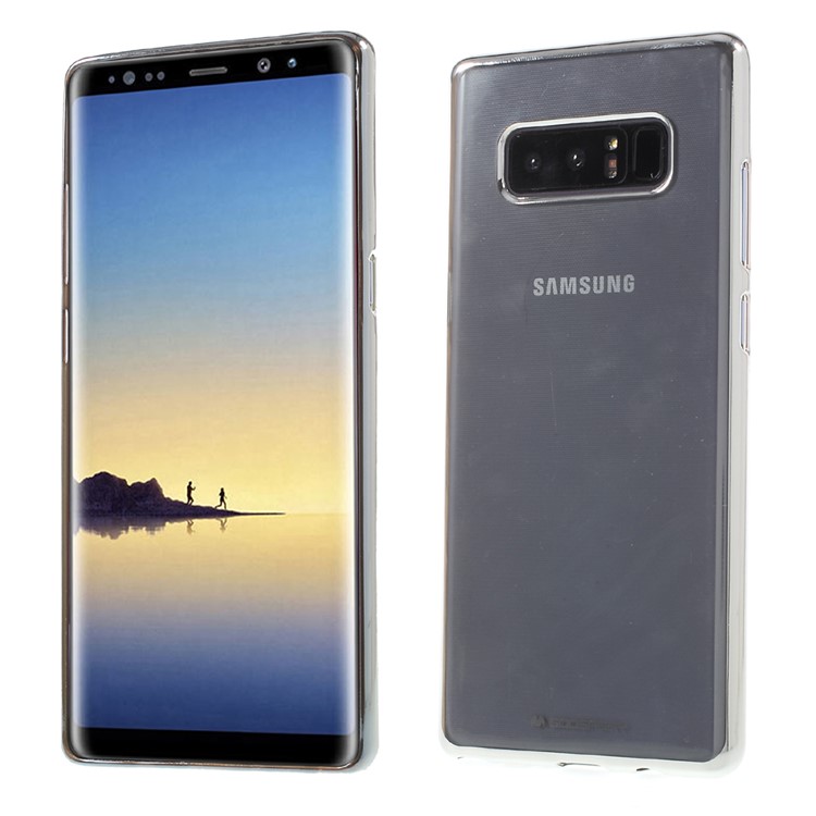 Silver Purchased Mercury Samsung Goospery Case Tpu - Sm-n950 Galaxy Note 8 For Electroplating Silver Purchased Mercury Samsung Goospery Case Tpu - Sm-n950 Galaxy Note 8 For Electroplating