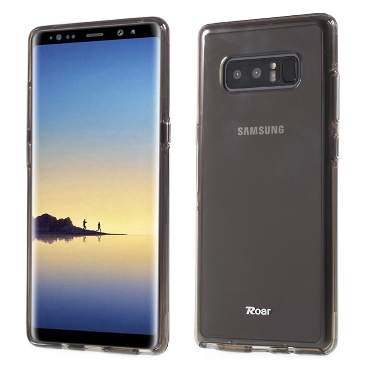 

ROAR KOREA Bright Clear Combo Mobile Phone Case for Samsung Galaxy Note 8 SM-N950 - Black