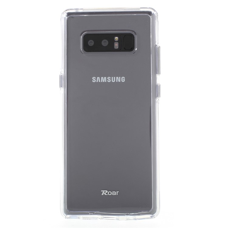 

ROAR KOREA Bright Clear Hybrid Mobile Phone Shell for Samsung Galaxy Note 8 SM-N950 - Transparent