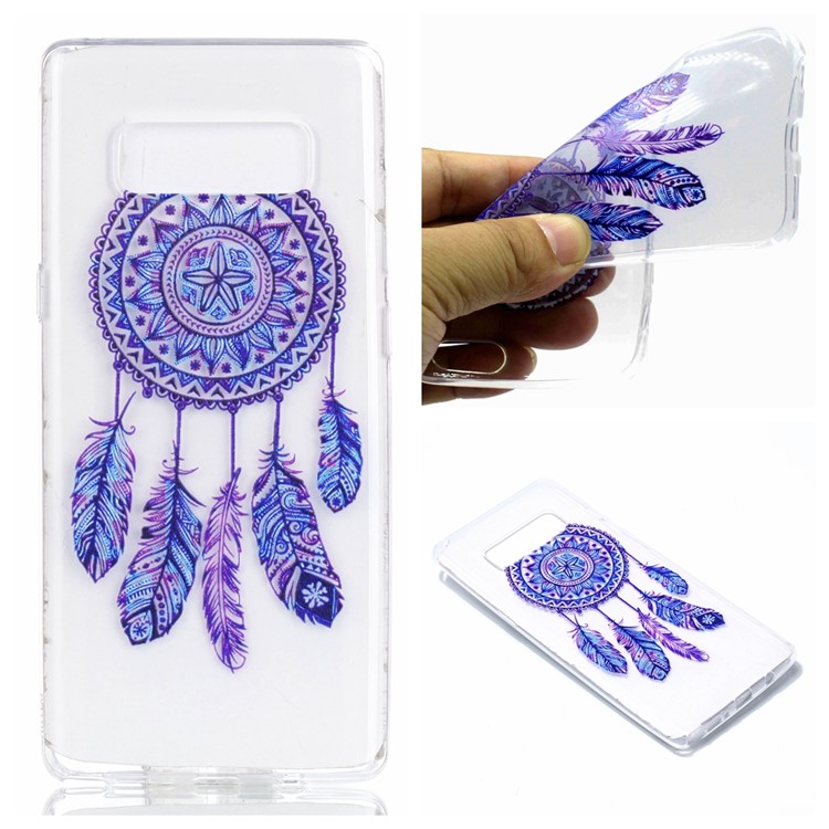 

Pattern Printing TPU Shell Cover Case for Samsung Galaxy Note 8 SM-N950 - Dream Catcher