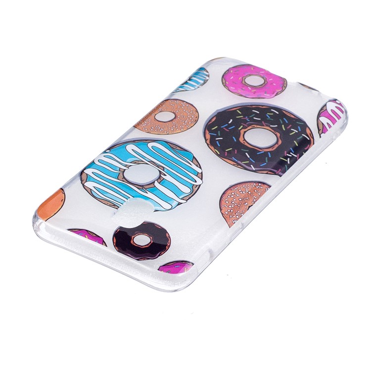 Pattern Printing IMD TPU Cover Case for Samsung Galaxy J3 (2017) EU Version / J3 Pro (2017) - Doughnut Pattern-4