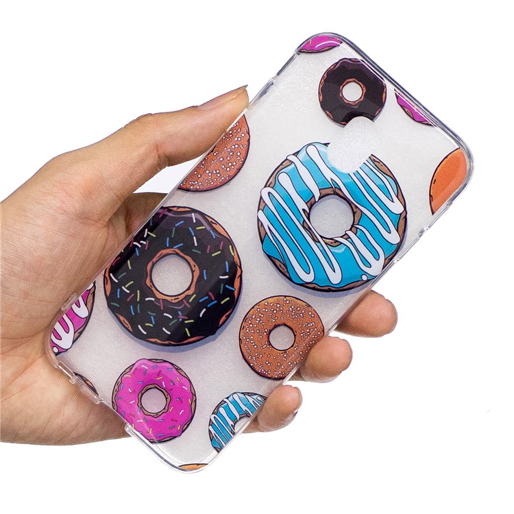 Pattern Printing IMD TPU Cover Case for Samsung Galaxy J3 (2017) EU Version / J3 Pro (2017) - Doughnut Pattern-6