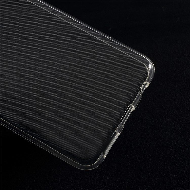 For Huawei Honor 7X Clear TPU Case Cover with Non-slip Inner - Transparent-6