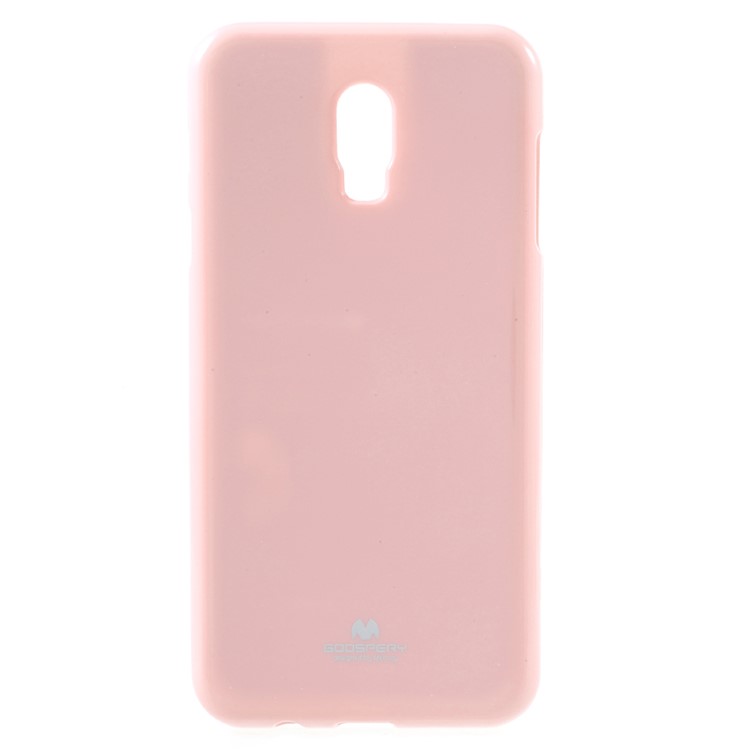 

MERCURY GOOSPERY Flash Powder TPU Mobile Shell for Samsung Galaxy J7+ / C8 - Pink