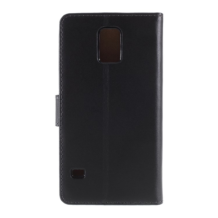 Suporte de carteira Flip Cover Genuine Leather Genuine para Samsung Galaxy J3 / J3(2016)-2