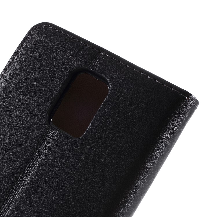 Suporte de carteira Flip Cover Genuine Leather Genuine para Samsung Galaxy J3 / J3(2016)-3