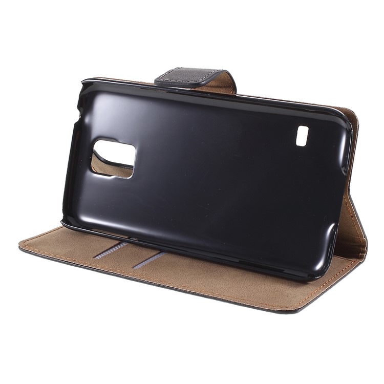 Suporte de carteira Flip Cover Genuine Leather Genuine para Samsung Galaxy J3 / J3(2016)-8
