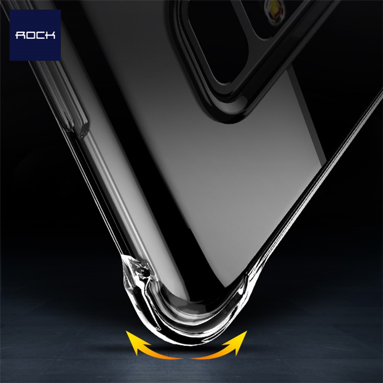 ROCK Fence S Series Drop-proof TPU Mobile Phone Cover Case for Samsung Galaxy Note 8 SM-N950 - Transparent-2