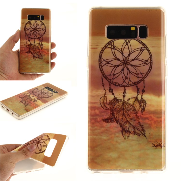 

IMD Lightweight TPU Gel Mobile Case for Samsung Galaxy Note 8 N950 - Dream Catcher