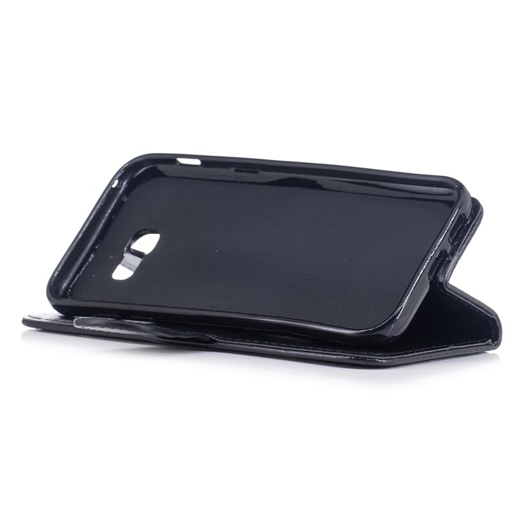 Unicorn Pattern Wallet Stand Leather Phone Case for Samsung Galaxy A5 (2017) A520 - Black-4