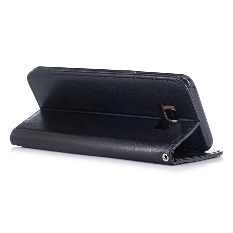 Unicorn Pattern Leather Wallet Stand Case Shell for Samsung Galaxy Note 8 SM-N950 - Black-3