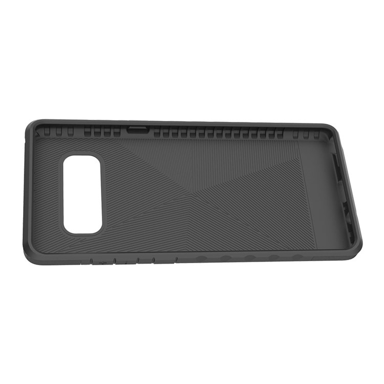 Carbon Fiber Texture PC + TPU Hybrid Back Case for Samsung Galaxy Note 8 N950 - Black-5