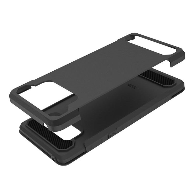 Carbon Fiber Texture PC + TPU Hybrid Back Case for Samsung Galaxy Note 8 N950 - Black-6