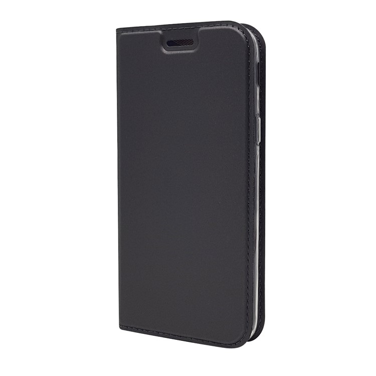 Auto-absorbed Card Holder Leather Stand Case for Samsung Galaxy J5 (2017) EU Version/J5 Pro (2017) - Black-10
