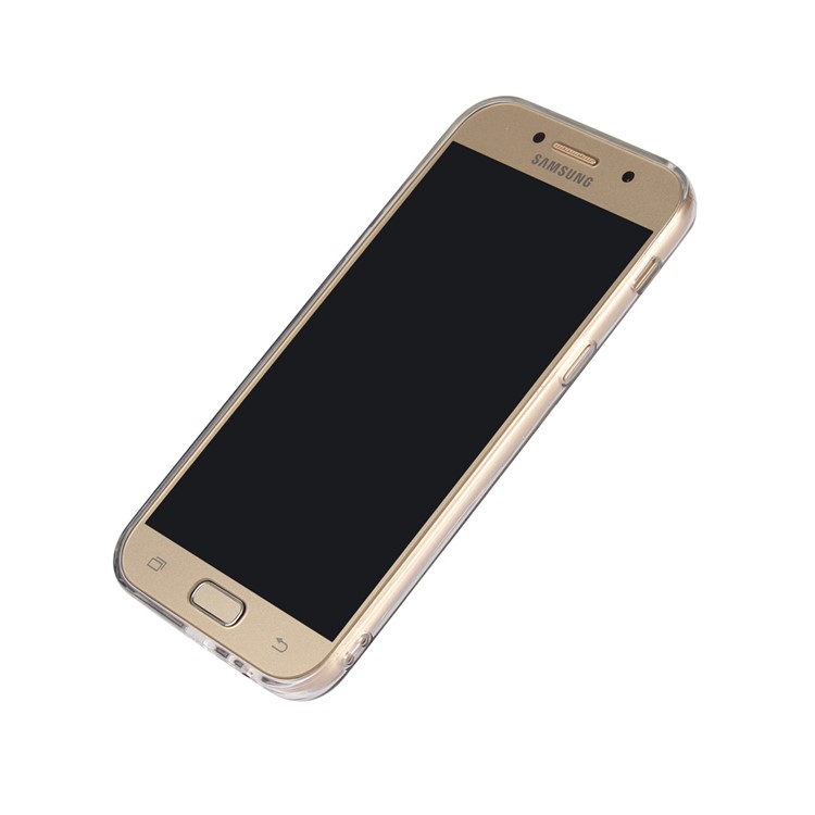 Gradient Color Glittery Powder PC TPU Hybrid Case for Samsung Galaxy A5 (2017) - Black-6