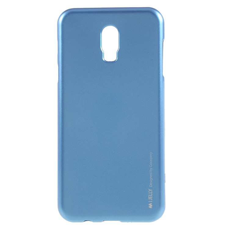 

MERCURY GOOSPERY i JELLY TPU Protective Mobile Phone Shell for Samsung Galaxy J7 Plus/C8 - Blue