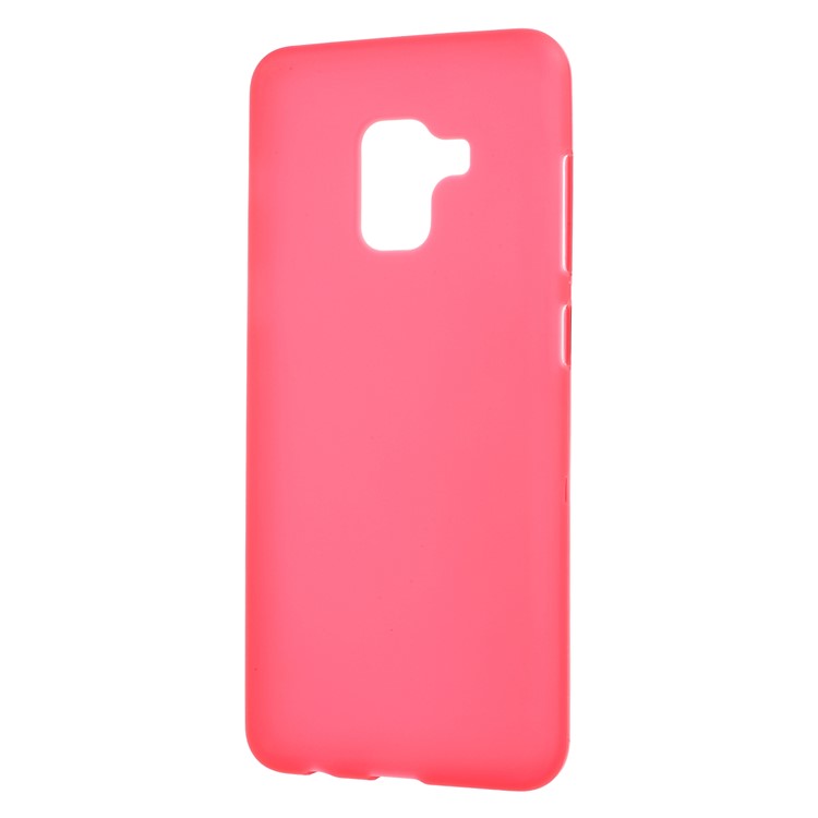 Double-sided Matte TPU Case for Samsung Galaxy A5 (2018) - Red-2