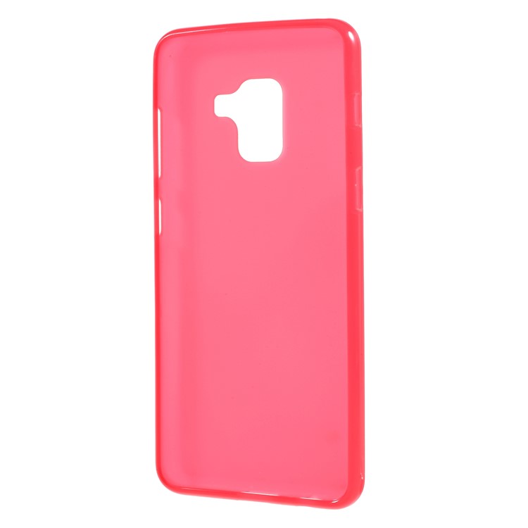 Double-sided Matte TPU Case for Samsung Galaxy A5 (2018) - Red-3