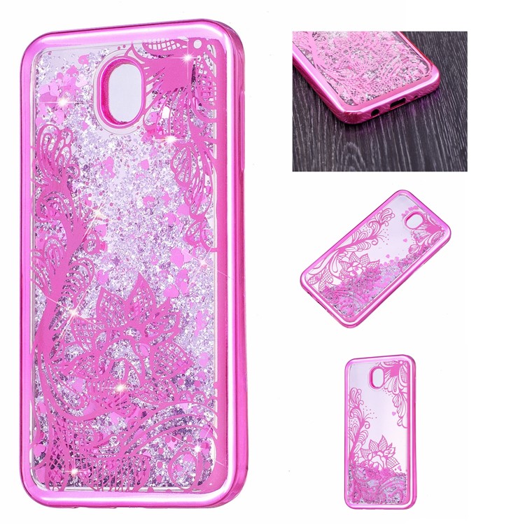 

Dynamic Quicksand Electroplating TPU Case for Samsung Galaxy J5 (2017) EU Version / J5 Pro (2017) - Flower, Galaxy J5 (2017)