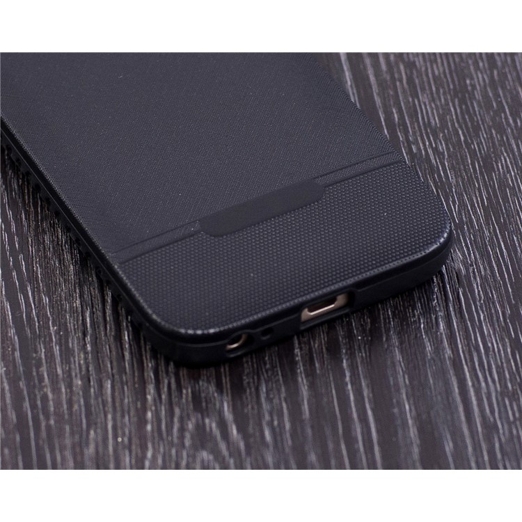 Rubberized Cloth Texture PC + TPU Hybrid Mobile Phone Case for Samsung Galaxy J5 Pro (2017) / J5 (2017) EU Version - Black-5