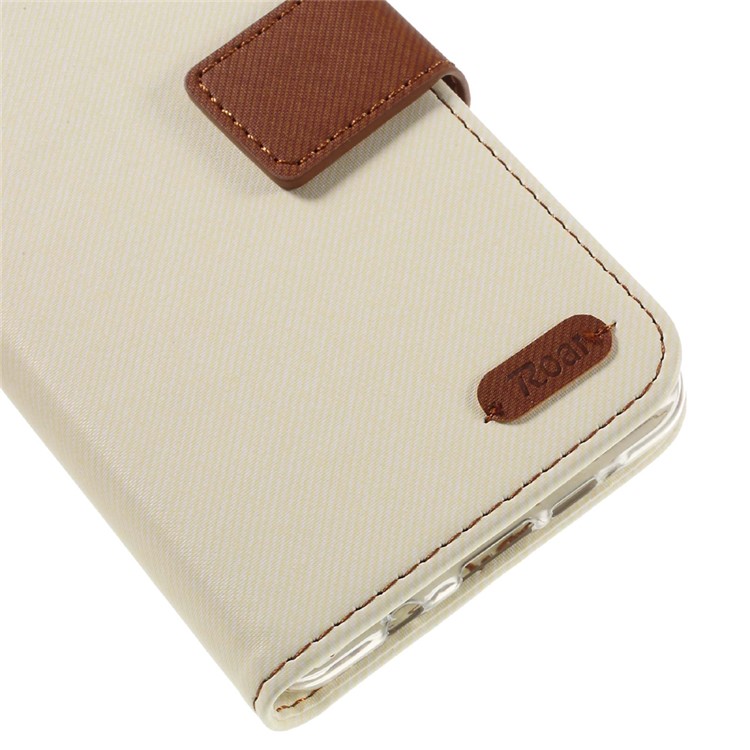 ROAR KOREA sarja capa de couro para Samsung Galaxy A5 SM-A510F (2016) - White-8