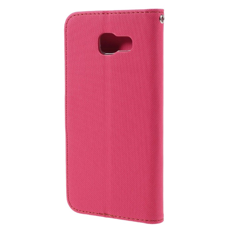 ROAR KOREA Bolsa de couro Twill Leather para Samsung Galaxy A5 SM-A510F - flecha-2