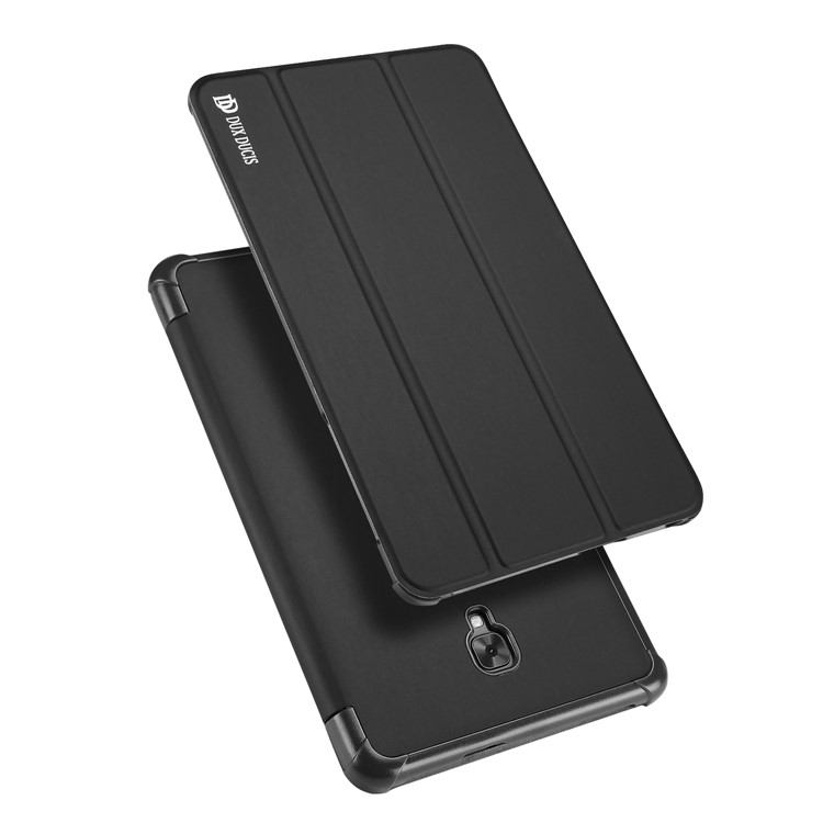DUX DUCIS Skin Pad Series Awaken Tri-fold Leather Stand Case for Samsung Galaxy Tab A 8.0 (2017) - Black-1