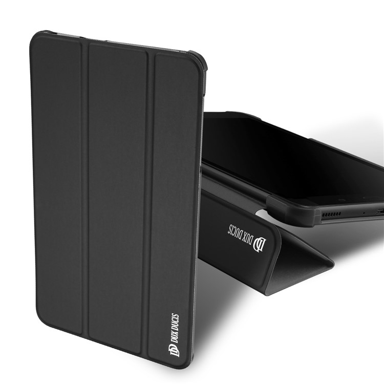 DUX DUCIS Skin Pad Series Awaken Tri-fold Leather Stand Case for Samsung Galaxy Tab A 8.0 (2017) - Black-3