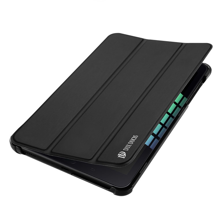 DUX DUCIS Skin Pad Series Awaken Tri-fold Leather Stand Case for Samsung Galaxy Tab A 8.0 (2017) - Black-4