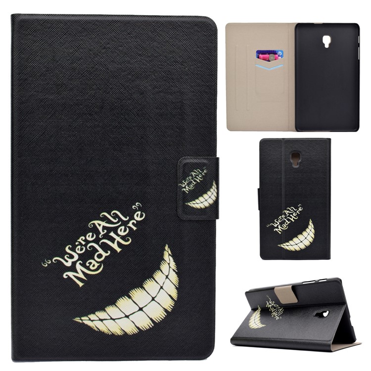 

Fragrant Leather Smart Stand Shell for Samsung Galaxy Tab A 8.0 (2017) T385/T380 - We Are All Mad Here