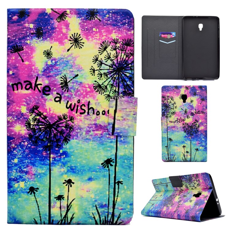 

Fragrant Leather Smart Protective Case for Samsung Galaxy Tab A 8.0 (2017) T385/T380 - Make a Wish and Dandelion