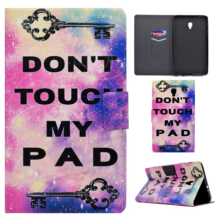 

Fragrant Leather Smart Protective Cover for Samsung Galaxy Tab A 8.0 (2017) T385/T380 - Do Not Touch My Pad