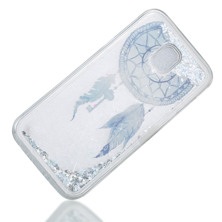 Dynamic Liquid Stars Sequins TPU Case for Samsung Galaxy J7 Pro (2017) / J7 (2017) EU Version - Dream Catcher-3