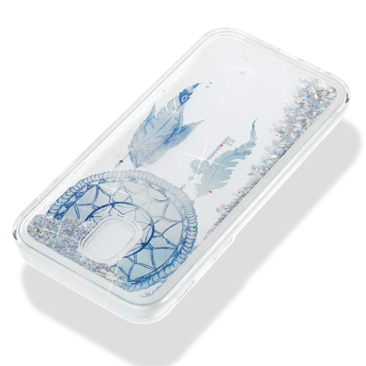 Dynamic Liquid Stars Sequins TPU Case for Samsung Galaxy J7 Pro (2017) / J7 (2017) EU Version - Dream Catcher-5