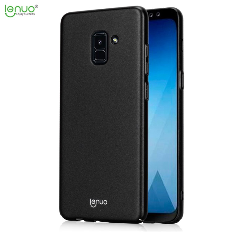 

LENUO Leshield Series Silky Touch Hard Plastic Case for Samsung Galaxy A8 (2018) - Black