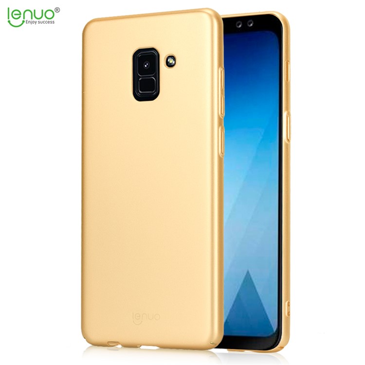 

LENUO Leshield Series Silky Touch Hard Case Cover for Samsung Galaxy A8 (2018) - Gold, Galaxy A8 (2018)