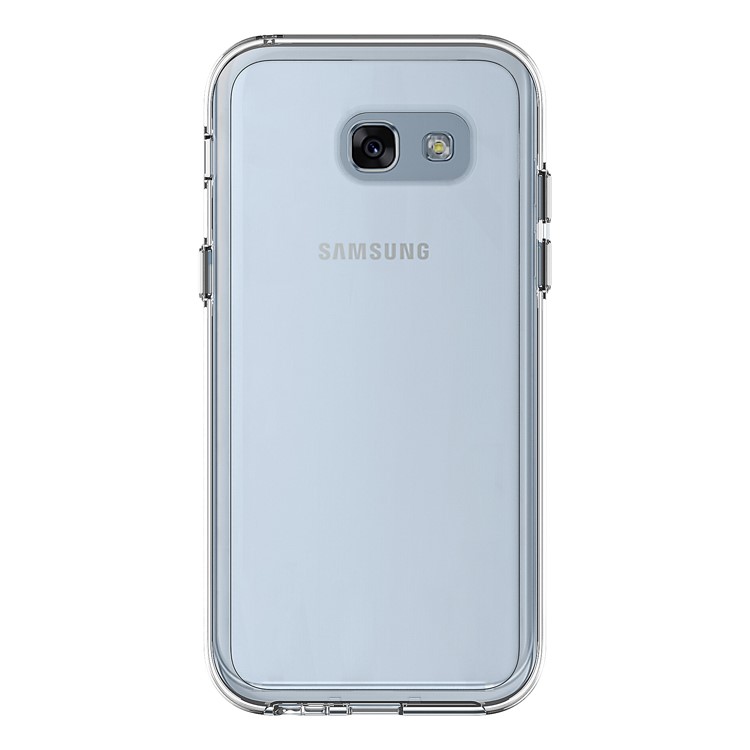 Clear PC Back + TPU Frame Hybrid Mobile Cover for Samsung Galaxy A5 (2017) SM-A520 - Transparent-2
