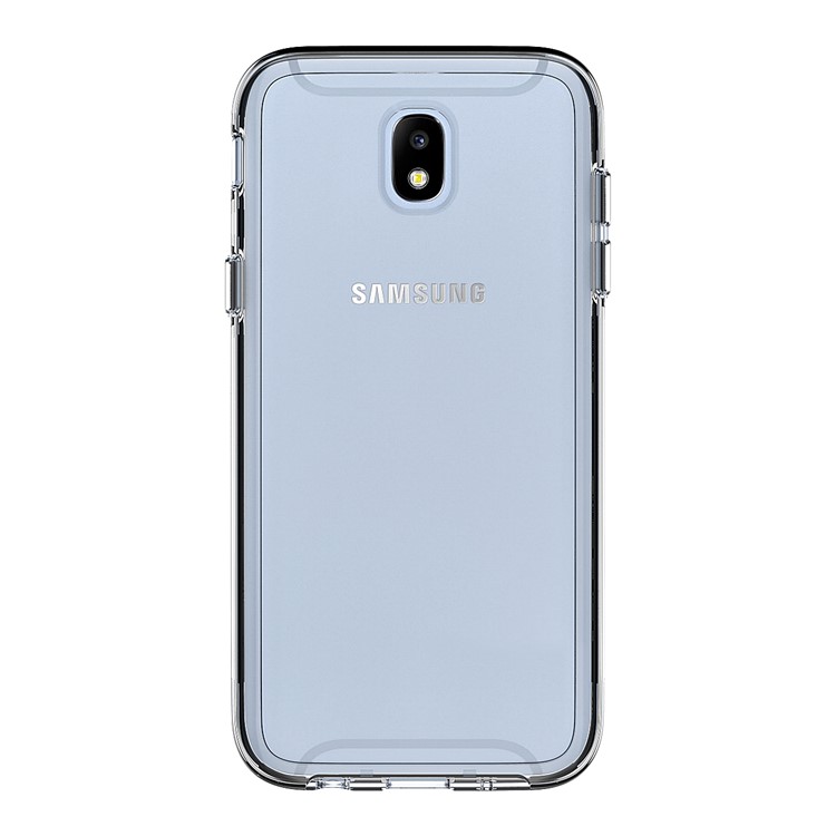 Clear PC Back + TPU Frame Hybrid Phone Protective Casing for Samsung Galaxy J7 (2017) EU Version / J7 Pro (2017) - Transparent-2